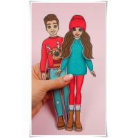 ราคา เซ็ตชุดคริสมาส ตุ๊กตากระดาษ ตุ๊กตา บ้านตุ๊กตากระดาษ แต่งตัวตุ๊กตา บทบาทสมมุติ ของเล่น แฮนด์เมด DIY ไร้เสียง สติกเกอร์ ของเล่นเสริมพัฒนาการเสริมจินตนาการเด็ก ๆ สําหรับเด็ก 3 10ปี (21916746611)