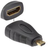 ราคา HDMI Female to Mini HDMI Male F M Adapter 1080P Black (368553616)