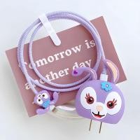 ราคา ชุดพันสายชาร์ต ชุดพันสาย เคสหัวชาร์จ ลายการ์ตูน ตัวถนอมสาย USB 20w 18w Mini Phone Cable Bite 1030 (21981401028)