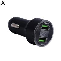 ราคา 2 Port Super Fast USB Car Charger For IPhone 14 Pro 11 Samsung 13 F1G5 Oneplus OPPO 12 Max Huawei (21383271749)
