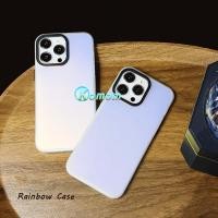ราคา For iPhone 14 Plus 13 Pro Max 11 Pro 12 Mini X XS XR 6 6s 7 8 Plus 5 5s Rainbow Gradientโปร่งใสกันกระแทกTPUกลับCLEAR Jellyกรณีครอบคลุม (21208246900)