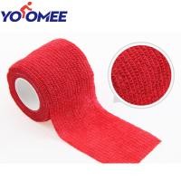 ราคา Yoomee ผ้าพันแผลผ้าก๊อซ1ม้วนขนาด2 5 5 7นิ้วแบบมีกาวในตัวผ้าพันแผลยางยืดระบายอากาศได้สำหรับใส่เล่นกีฬา (21209673026)