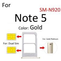 ราคา ที่ใส่ซิมไมโครช่องเสียบการ์ด SD ถาดอ่านสำหรับ Samsung Galaxy Note 5 N920อะแดปเตอร์ตัวเชื่อมต่อใส่ภาชนะ (20383574396)