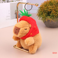 ราคา BAH น่ารัก capybara ตุ๊กตาของเล่นการ์ตูน kapybara หนูตะเภาจี้นุ่มตุ๊กตายัดไส้กระเป๋าพวงกุญแจรถของขวัญสำหรับเด็ก (21071937954)