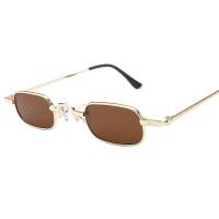 ราคา Small Square Metal Steampunk Sunglasses Women Men Fashion Glasses Vintage Sunglasses Female Eyeglasses Shades For Men (7200724518)