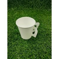 ราคา GC แก้วกระดาษ 6 5oz 8oz 50 ใบ แก้วกาแฟ มีหูจับ สีขาว ถ้วยปาร์ตี้ แก้วน้ำแบบใช้แล้วทิ้ง Paper Cup (22068217033)