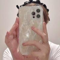 ราคา เคสโทรศัพท์มีลายเปลือกหินอ่อนแสงรุ่งอรุณสุดหรูมีกากเพชรแบบเลเซอร์ลายหินอ่อนสำหรับ iPhone 15 11 12 13 14 Pro Max XS X กรอบ Bling ด้านหลังทำจากอะคริลิกแข็ง (21563657866)