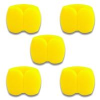 ราคา 5ชิ้นสายรัดเก็บที่เก็บสายการจัดการสายเคเบิลสำหรับสายหูฟังโทรศัพท์ สายชาร์จ สายไฟ (20237508957)