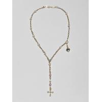 ราคา Valleydarley สร้อยคอ Queen of my Heart 14k Gold plated chain Necklace (21767455124)