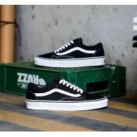 ราคา Vans old Skool Blue Navy Made in Vietnam แวนสลิปออน แท้100 (19445319615)