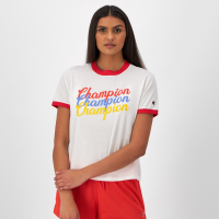 ราคา CHAMPION RINGER TEE เสื้อยืดผู้หญิง W6692 586PDB AMGT (21548444533)