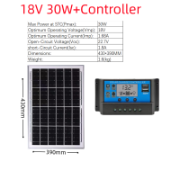 ราคา แผงโซลาร์เซลล์ คอนโทรลเลอร์ 18V 20W 30W 50W (21958347365)