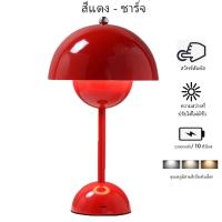 ราคา HSCTEK โคมไฟตั้งโต๊ะ led โคมไฟอ่านหนังสือ เห็ดหอมแห้ง ดอกไม้ โคมไฟในห้องนอน ไฟติดห้องนอน โคมไฟหัวเตียง หลอด ไฟ ไร้ สาย โคมไฟไร้สาย (20040075116)