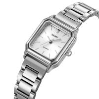 ราคา SKMEI นาฬิกาควอทซ์ผู้หญิงย้อนยุคหน้าปัดทรงสี่เหลี่ยมเรียบง่ายสไตล์เกาหลีกันน้ำขนาดเล็กนาฬิกา2237 (22036646086)