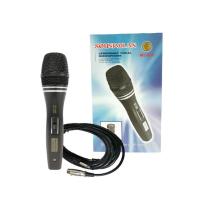 ราคา NEW Soundmilan ไมค์โครโฟน ไมค์สาย ไมค์ร้องเพลง ไมค์พูด Microphone รุ่น ML 555 พร้อมสาย 5 เมตร (21407773540)