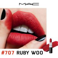 ราคา ลิปสติก M A C Powder Kiss Lipstick Matte Satin Lustreglass ลิปแมท mac ลิปกันน้ำ เครื่องสำอางค์ (22018704448)