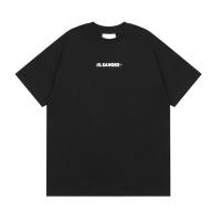 ราคา JIL Minimalism SANDER Fashion Versatile Trend Pure Cotton Your Couple Patch Logo Small Logo Printed Oversized Mens and Womens Loose Short Sleeve T shirts (19779570931)