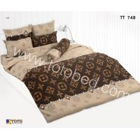 ราคา TOTO GOOD ผ้าปูที่นอนโตโต้ ลายธรรมดา ขนาด 3 5 5 6 ฟุต รหัสสินค้า TT748 ลายหลุยส์ สีน้ำตาล ครีม เฉพาะชุดผ้าปูไม่รวมผ้านวม สำหรับที่นอนสูง 10 นิ้ว (21858069515)