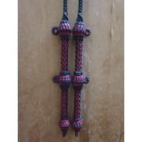 ราคา สร้อยพระถักเชือกเทียน 26 นิ้ว 2 4 5ห่วงแบบห้อยตะกรุด งานถักทับลาย แดง ดำ (21847283162)