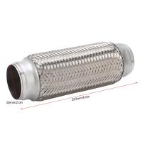 ราคา 3 x 8 76mmx203mm ถัก 2ชั้น ข้ออ่อนไอเสียรถยนต์3 ท่ออ่อนไอเสีย3นิ้ว ข้ออ่อน3นิ้ว ข้ออ่อนไอเสีย ข้ออ่อนท่อไอเสีย ท่ออ่อนสปริง ข้ออ่อนแบบถัก ท่ออ่อนถัก สแตนเลส (22237457281)