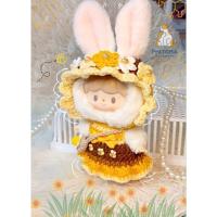 ราคา New ชุดลาบูบู้ ชุดbunny หมวก ชุด กระเป๋า รองเท้า ชุดตุ๊กตาถัก (22298850587)