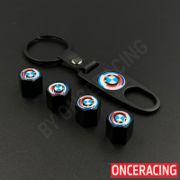 ราคา จัดส่งเร็ว จุกลมยางรถยนต์ พร้อมโลโก้ จุกปิดลมยางพร้อมประแจ ฝาปิดจุกลม จุกลมยาง ยางรถยนต์ BMW New Logo 1 ชุด 4 อัน Car Tire Valve Caps By Onceracing (16727216280)