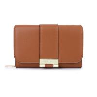ราคา กระเป๋าสตางค์ อเนกประสงค์ ขนาดใหญ่ จุของได้เยอะ แต่งหัวเข็มขัด สีพื้น แฟชั่นสําหรับสตรี (21987646332)