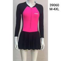 ราคา ชุดว่ายน้ำวันพีช แขนยาว ด้านในกระโปรงมีกางเกง TBL 39060 ชุดกระโปรงว่ายน้ำ ผู้ใหญ่ (2060098020)