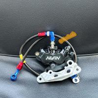 ราคา ปั้มนิชชิน NISSIN พร้อมขาจับมิเนียม สายถักเอิร์นใส่W125 W110i SONIC พร้อมผ้าเบรค ปั้มนิชชิน ปั้ม2พอท ปั้มล่างนิชชิน (21572757800)