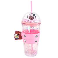 ราคา MINISO แก้วน้ำทรงสูง พร้อมหลอด Daisy Minions Collection 420mL (22235103832)