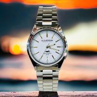 ราคา นาฬิกาผู้ชาย US submarine รุ่น J 035M นาฬิกาข้อมือผู้ชายสายเหล็กกันน้ำ 100 เข็มเรืองแสงระบบควอทต์ (21933151201)