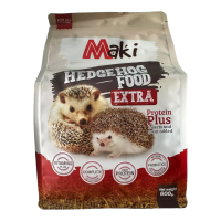 ราคา อาหารเม่นแคระ maki Hedgehog Food Plus ขนาด 600 กรัม สูตรเพิ่มโปรตีน ถุงสีแดง (22158364966)