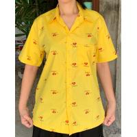 ราคา เสื้อเชิ้ต สีเหลืองสีสด เรารักในหลวง เสื้อสุภาพ ใส่ได้ทุกสถานการณ์คับ (21490569896)