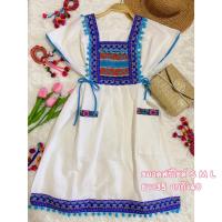 ราคา ชุดดอยน่ารักๆ ชุดเดรสพื้นเมือง ชุดชาวเขา ใส่เที่ยวเหนือ สินค้าพร้อมส่ง (21861082560)