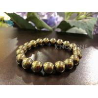 ราคา กำไลหิน เฮมาไทต์ สีทอง สร้อยข้อมือหินแท้ Hematite (21417875608)