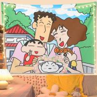 ราคา SWEOLQ ชินจัง ชินจัง ซีเค้ดชินจัง กล่องสุ่ม ซีเค็ดปลา ตุ๊กตาปลาชินจัง ของเล่นชินจังไขลาน การ์ตูนลายการ์ตูน ฉากหลังเครยอนชินจัง คาวาอิ น่ารักน่ารักๆ ฉากหลังสำหรับหอพัก ของตกแต่งงานปาร์ตี้ 100X70CM แบนเ