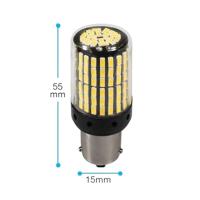 ราคา มาถึง 1 2 วัน หลอดไฟถอย ไฟถอย LED144ชิพ หลอดไฟถอยLEDรถยนต์ สว่างมาก สีขาว ขั้ว1156 ราคาต่อ1หลอด หลอดไฟถอยหลัง ไฟท้ายรถยนต์ ไฟถอย Neonbike (22037284668)