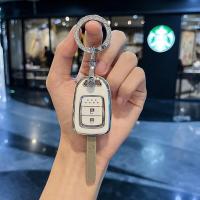 ราคา เคสกุญแจรีโมตรถฮอนด้าพวงกุญแจ City Brio brv hrv crv อุปกรณ์เสริมรถยนต์รถฮอนด้า Honda Key Cover เคสกุญแจรถ honda (21906136577)