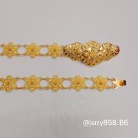 ราคา เข็มขัดชุบทอง เข็มขัดล้านนา เข็มขัดลายไทย สินค้าพร้อมส่งจากประเทศไทย (20691273619)