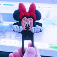 ราคา หัวเข็มขัดนิรภัยลายการ์ตูน 1 อัน เพื่อตัดสัญญาณกันขโมยกระดิ่งปลอม Car Seat Belt Safety Buckle Safety Belt Alarm Safety Belt Buckle (22007117455)