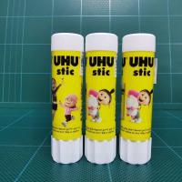 ราคา กางแท่ง ยู้ฮู UHU Stick ขนาด 8 2g 1ชุด 3หลอด (1556168709)