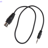 ราคา FT 1x DIN 5 PIN DIN MIDI MALE plug TO 3 5MM MALE STEREO JACK Audio CABLE 50cm 0 5M (20820134154)