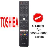 ราคา TOSHIBA Smart REMOTE CONTROL t 8069 6653 Series และ3653 (20190436539)