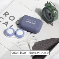 ราคา Contact Lens Case ราคาถูกตลับคอนแทคเลนส์กล่องคอนแทคเลนส์น่ารักกล่องคอนแทค (21384608775)
