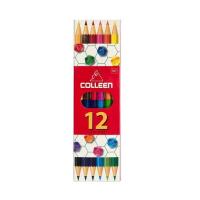 ราคา สีไม้ Colleen 2 หัว 6 แท่ง 12 สี กล่องกระดาษ (19612620921)
