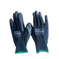 ราคา ถุงมือไนล่อนเคลือบพียูสีดำ PU ECO เบอร์ L (17908706326)
