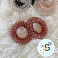 ราคา PS promptsong PS พร้อมส่งในไทย 1 เส้น หนังยางรัดผมเกาหลีเกลียว ยางมัดผมขนาดเล็ก สีใส สว่างสะท้อนแสง หลากหลายสี สดใส ไม่ยืดไม่ย้วย ตัวฮิต (8750265335)