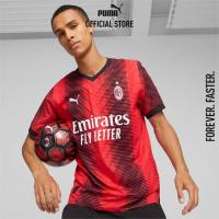 ราคา PUMA FOOTBALL เสื้อเจอร์ซีย์ชายชุดเหย้าแท้ของทีม A C Milan ฤดูกาล 23 24 เกรดนักเตะ Player Grade สีแดง APP 77038201 (22186836861)