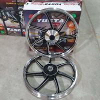 ราคา ดรีมซุปเปอร์คัพ ล้อแม็ก DREAM SUPERCUB 7ก้าน 1 40 1 40x17 หน้าดั้มหลังดั้ม สีดำปัดก้านQTT100 (19435685963)