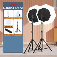 ราคา Photography สตูดิโอถ่ายภาพ ไฟต่อเนื่อง ไฟสตูดิโอ E27 85W LED Lamp Softbox Continuous Lighting with Stand Kits (19114303680)
